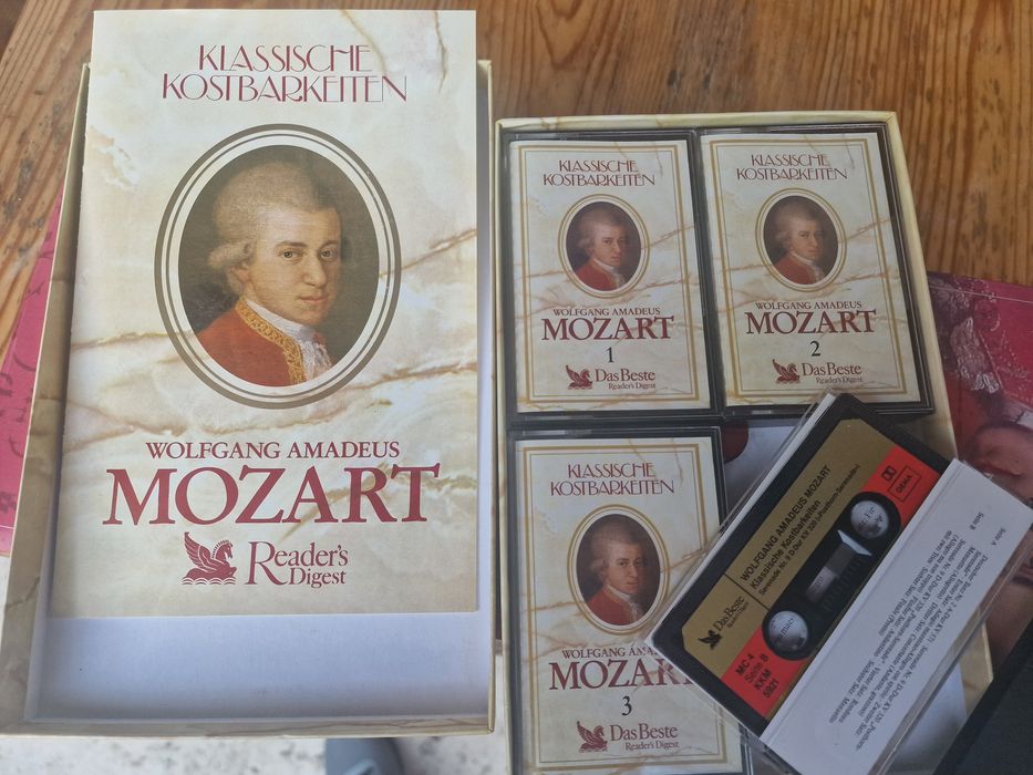 Colectie 4 casete Mozart