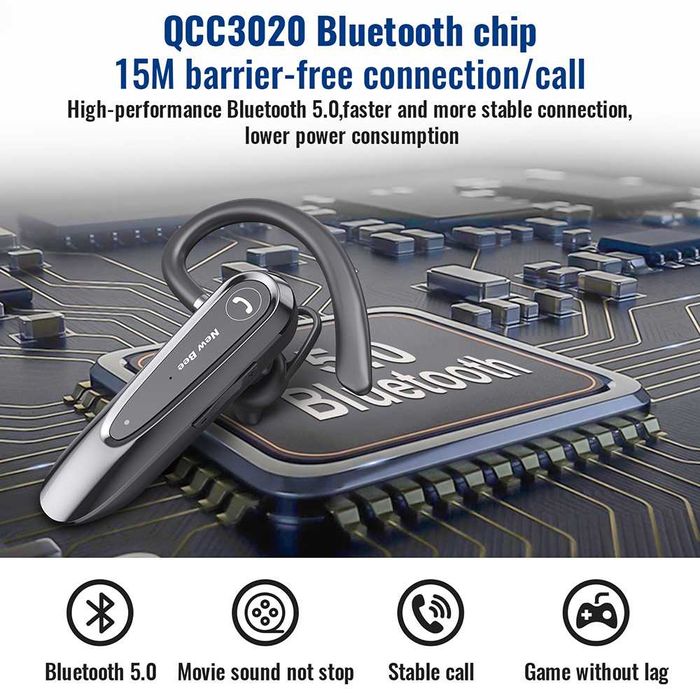 NEWBee QCC3020 Одноухо Беспроводные Bluetoothнаушники Гарнитура LC-B45