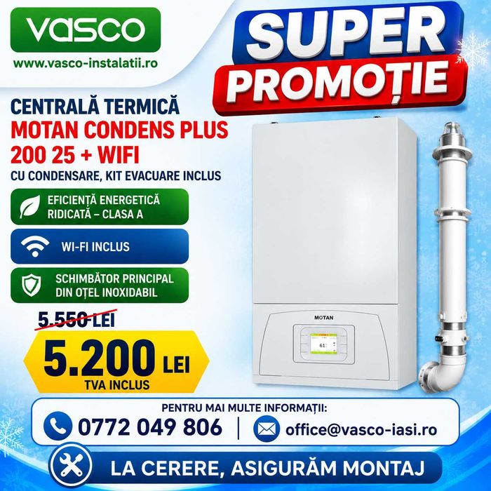 Vindem Centrale termice Motan noi