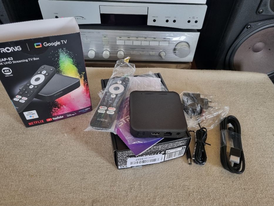 TV Box Strong 4K Ultra HD LEAP-S3. Nou.