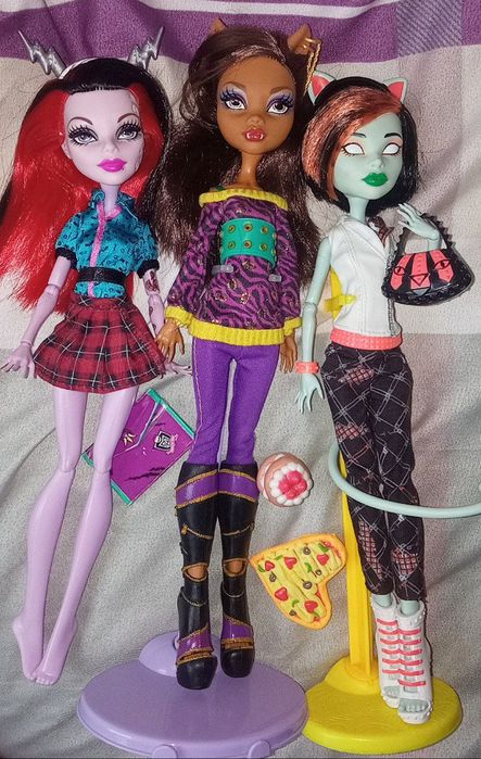 Куклы Monster high монстер хай Скара, Клодин, Оперетта