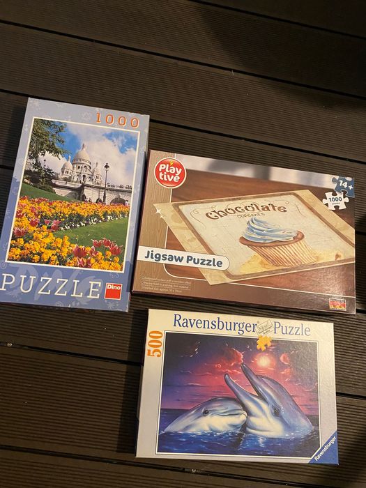 Puzzle de vânzare 3 cutii