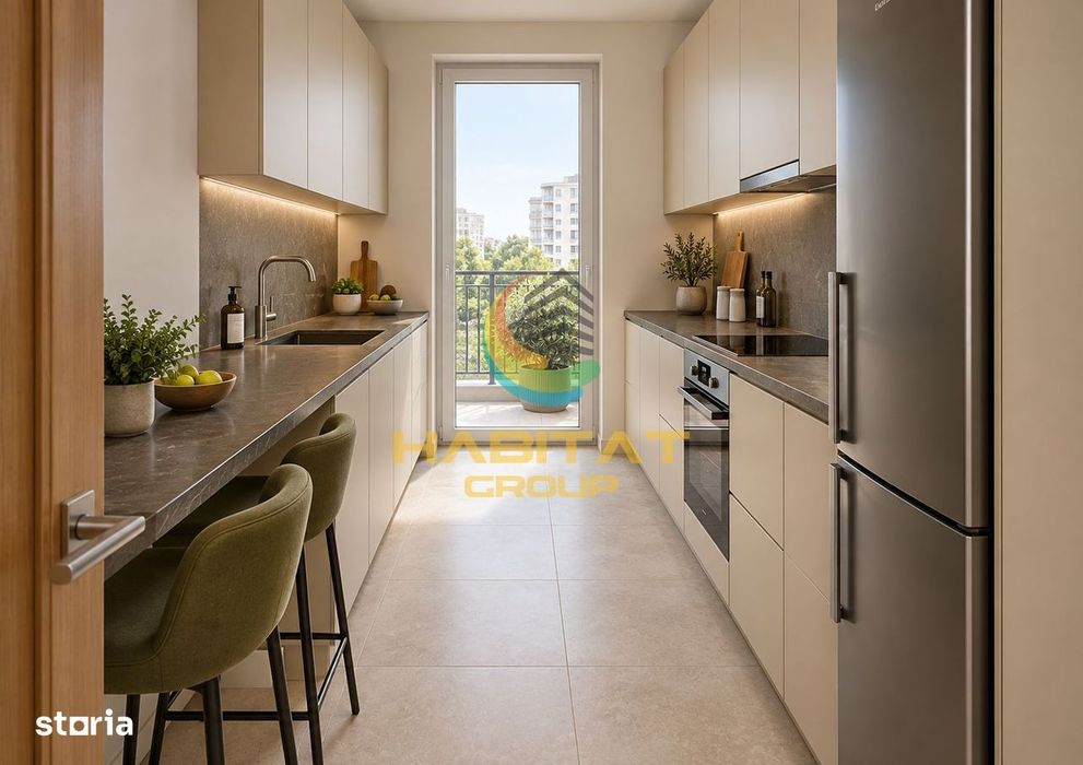 Apartament 2 camere - 2 bai - Premium