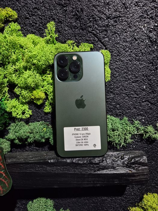 iPhone 13 Pro 256gb Green Neverlocked Bat 100%/Fact+Garantie