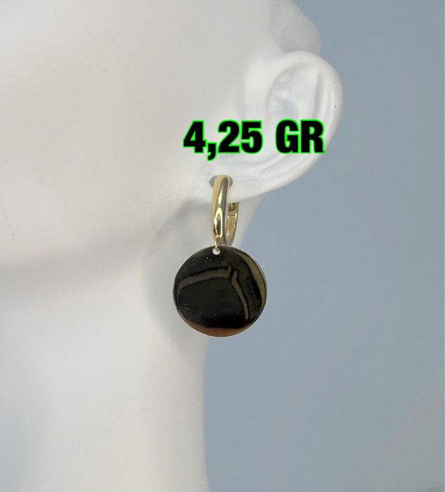 Cercei aur 14 k superbi noi