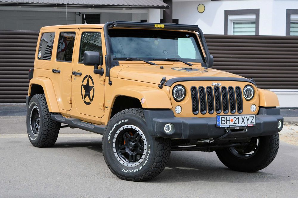 Jeep Wrangler JK 2013-Motor 2.8 Diesel 200 CP - Automat -Editie Sahara