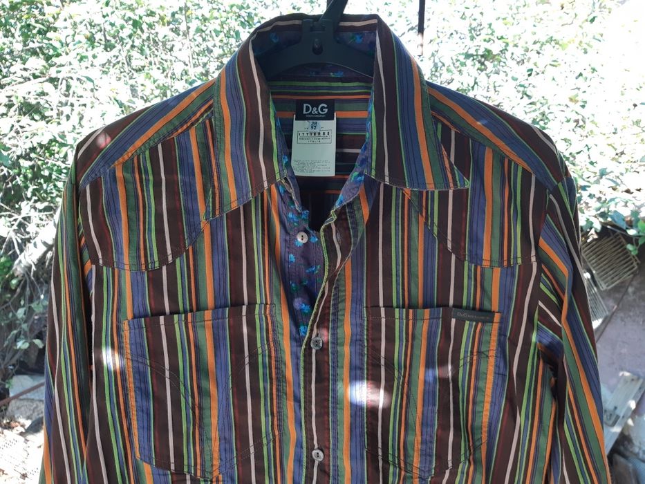 Мъжка бутикова риза D&G - made in Italy