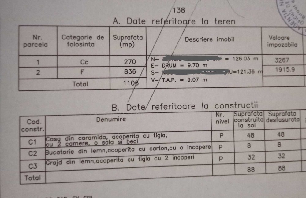 Casa rustica în Bezdead