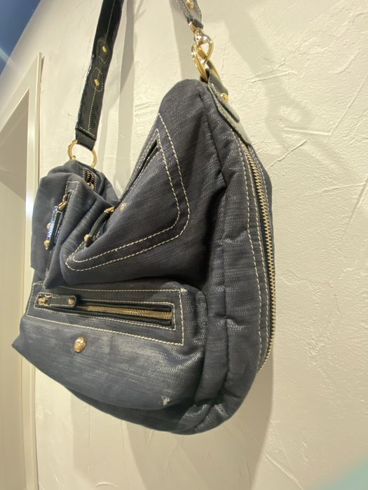 Оригинална чанта Tods деним