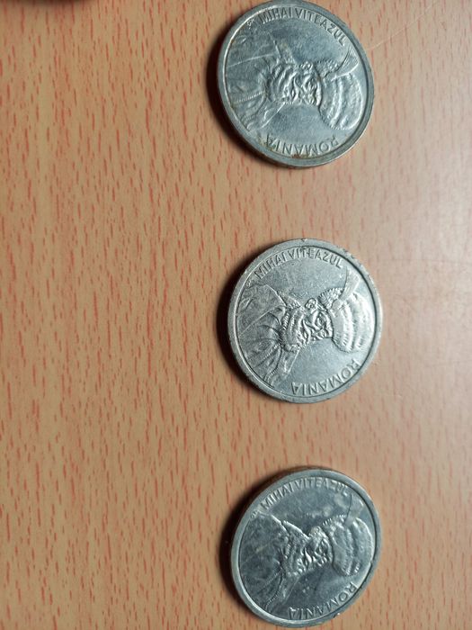 3 monede 100 lei din 1992 si 1993