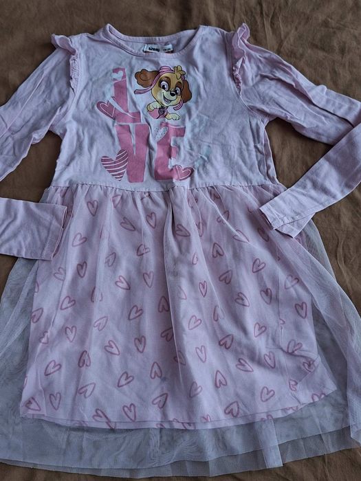 Рокли с дълъг ръкав - 128 размер