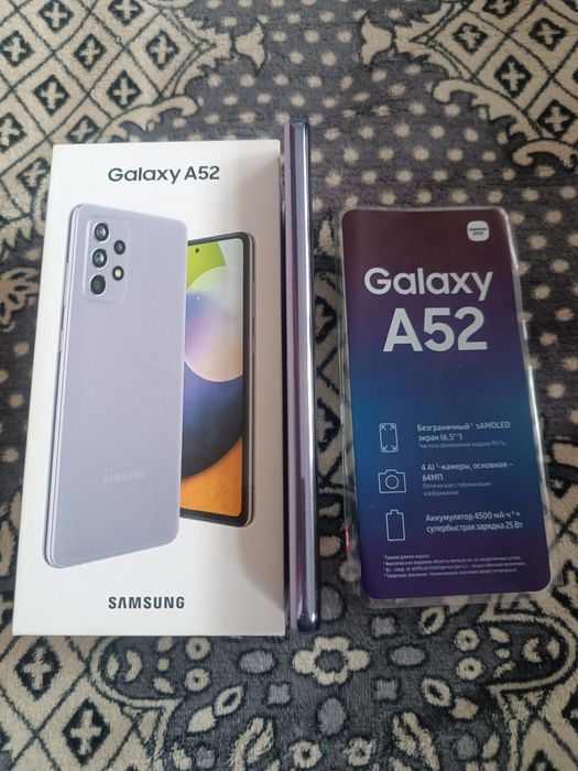 Самсунг А52 холати идеал 128гб