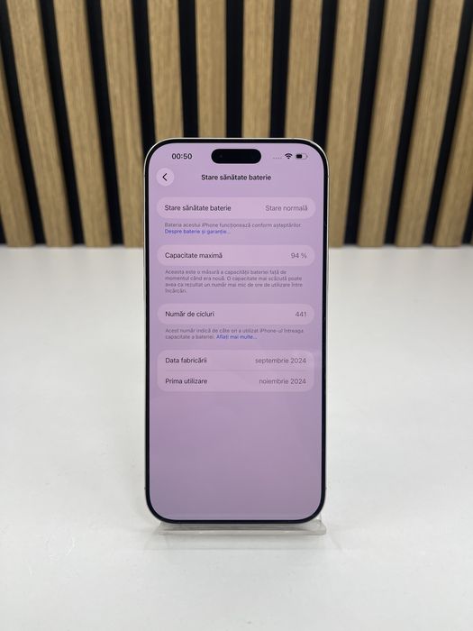 Iphone 16 ProMax 256Gb / 94% Baterie FACTURA/GARANTIE #55765