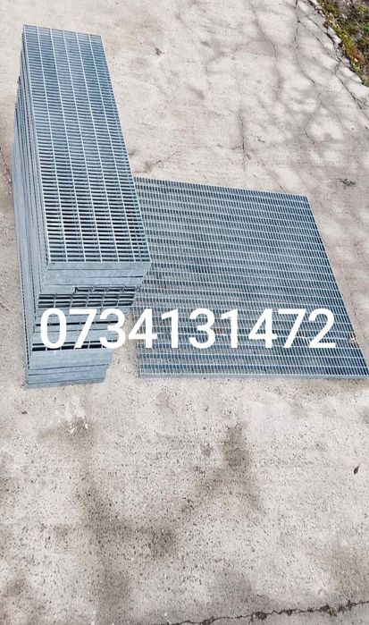 Trepte metalice zincate