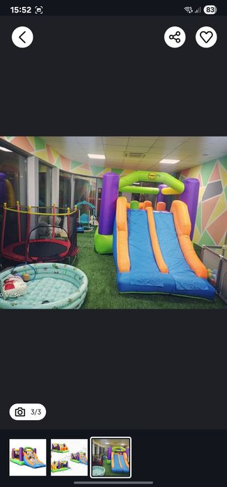 Надувной батут новый Happy Hop