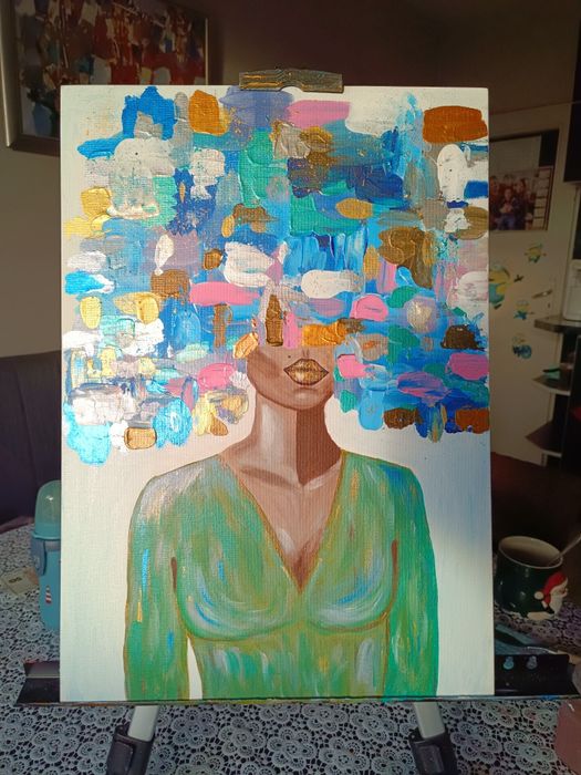 Картини от акрил и маслени бои