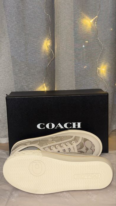 Coach кеды женские