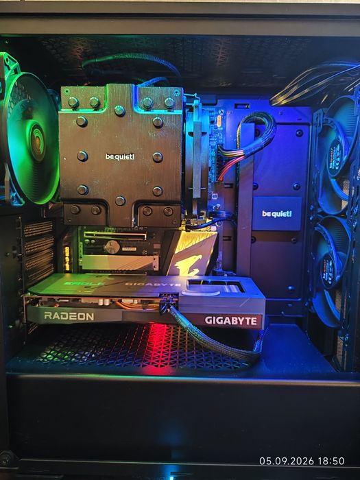 Геймърски i9 9900K, RX 6600 8GB, RAM 16GB DDR4 3600,  SSD 512GB NVME, HDD 1TB