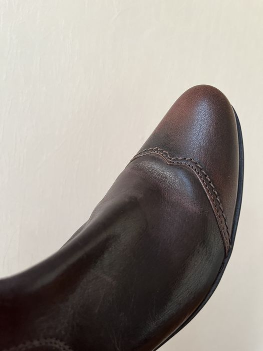 Кожаная обувь женская