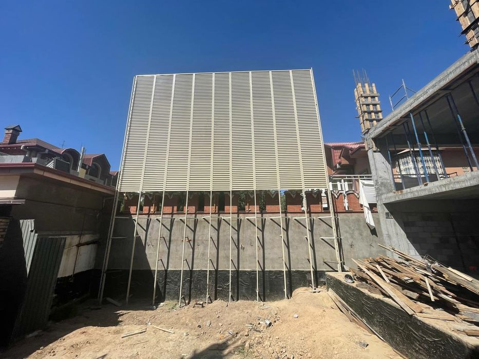 Жалюзи забор металлический каркас