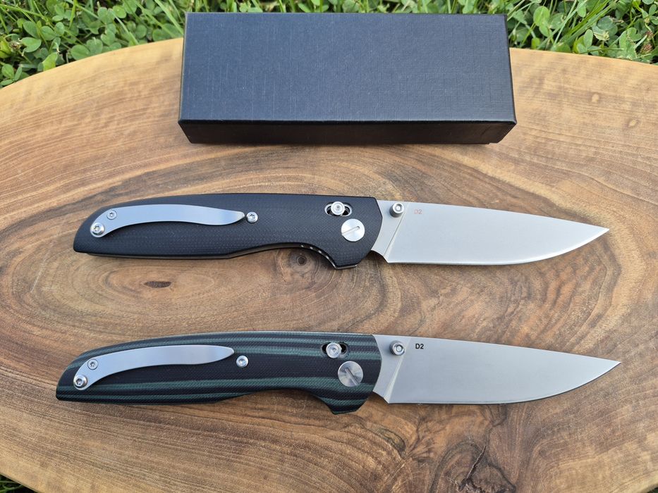 Сгъваем джобен нож SHIROGOROV,стомана D2,Axis Lock,два цвята,SH206