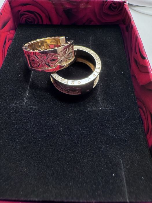 Золотые новые серьги