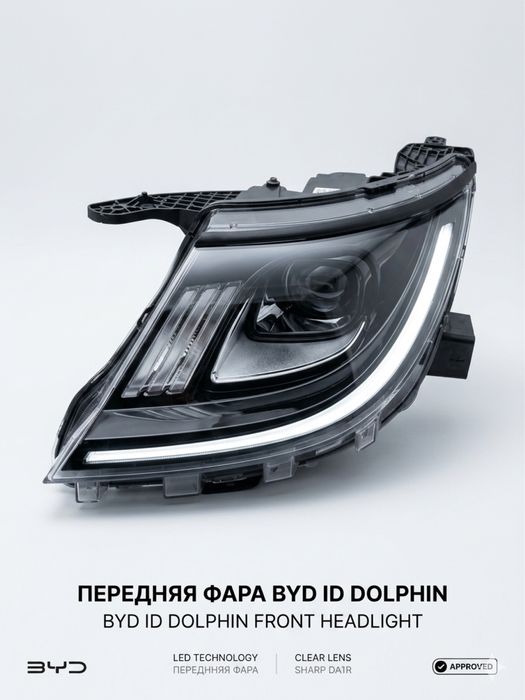 Передние фары BYD dolphin