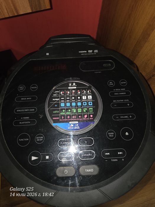 Аудио система Sony - MHC-V73D, черна