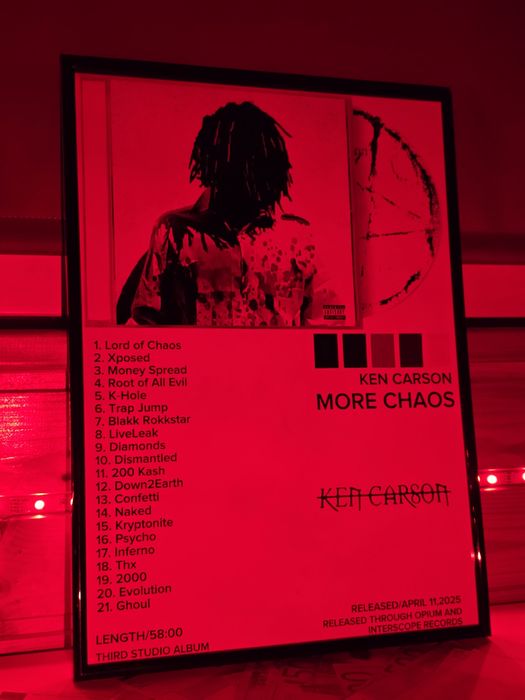 Poster Ken Carson More Chaos