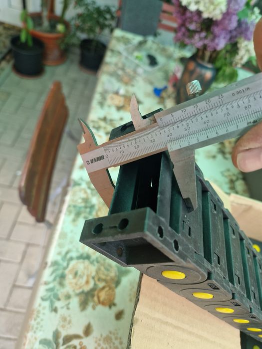 Protectie cablu lant flexibil int 20x55 nou