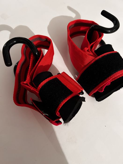 Манжеты с крюком для турника и тяги