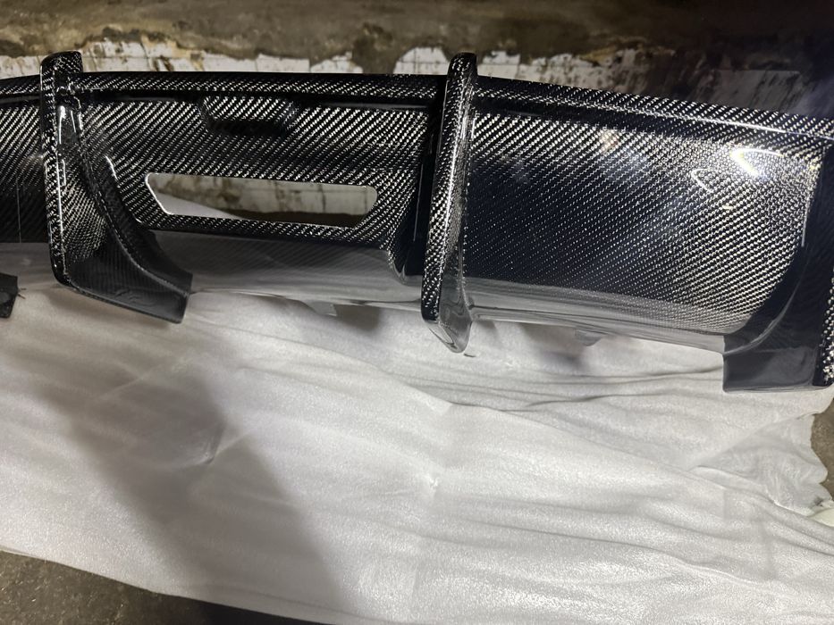 Карбонов заден дефузер audi A6 S6 C7.5 16 до 18та