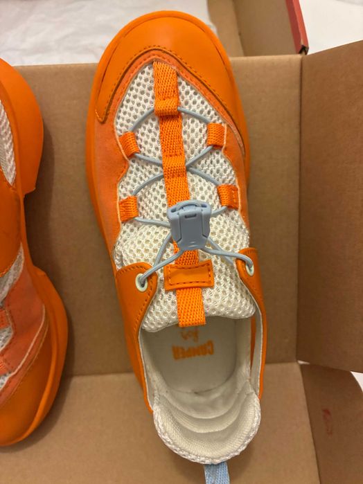 Camper Kids CRCLR Servolux Starbrush Taca White & Orange Sneaker
