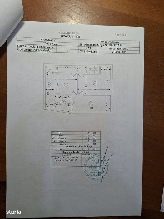 Piata Unirii, Calea Calarasilor, PROPRIETAR, vand casa P+M, 4 camere