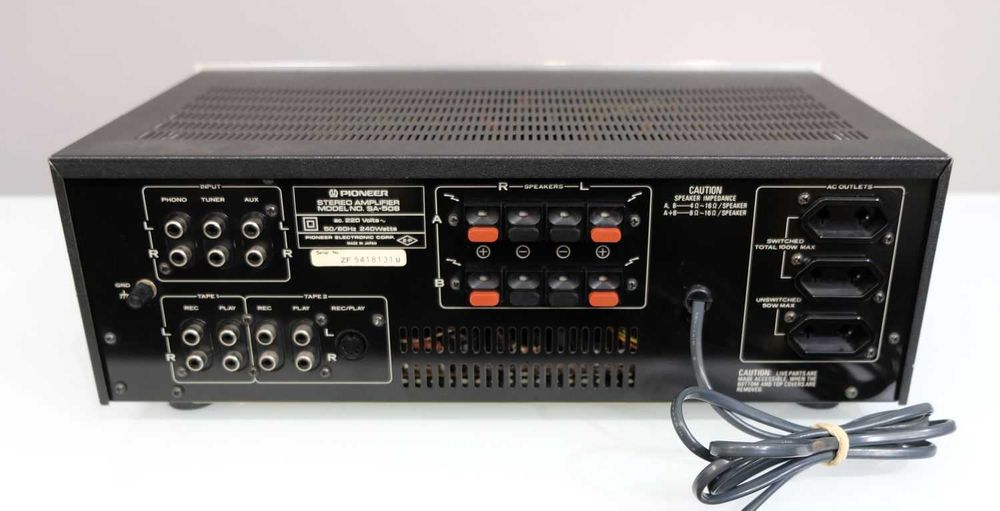 TL Speakers + Pioneer SA-508 – винтидж аудио сет