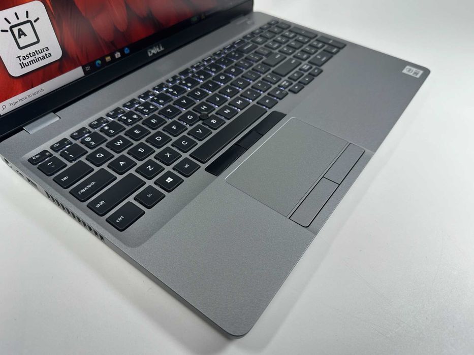 Laptop Dell Precision 3551 Intel i7-10850H 64 gb ram 1tb ssd Nvidia Quadro P620 15.6 inch Full HD Gama Workstation Win 11 Factura si Garantie 1 an