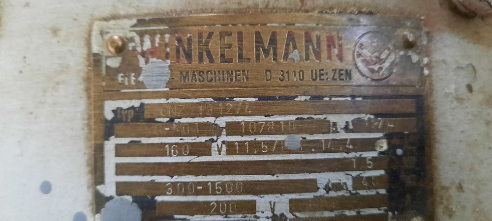 Motor electric industrial trifazat 11,5 kW – turație redusă – Germania