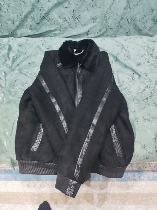 Натуральная дублёнка мужская