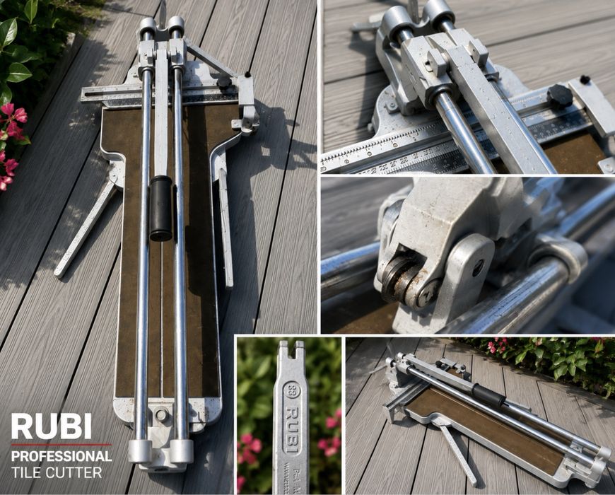 RUBI 66 Taietor Profesional pentru Gresie si Faianta Manual Original