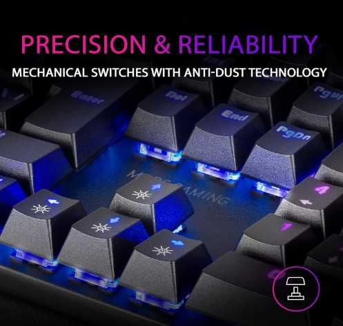 Механична клавиатура Mars Gaming MK422 Red Switch