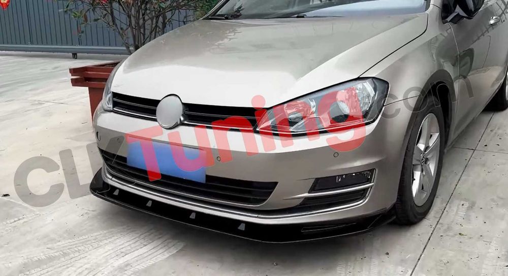 Lip prelungire tuning pentru bara fata dedicat pe Volkswagen Golf 7