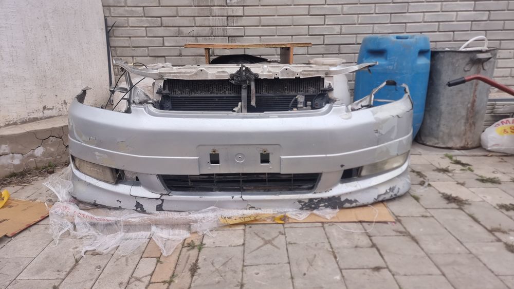 Бампер, радиатор кондиционера, вентиляторы, фары