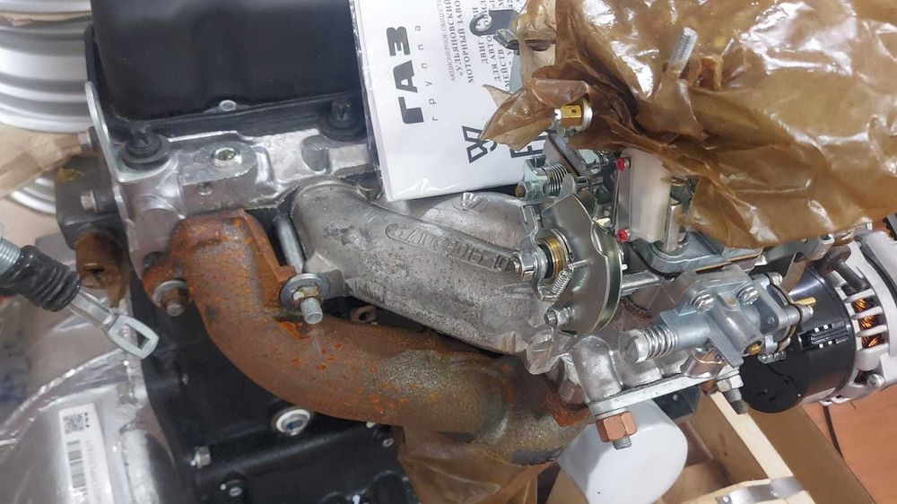 Сотка карбюратор Газель, УМЗ двигатель 4215