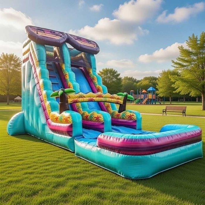 Topopan gonflabil copii, casute, trambuline si tobogane gonflabile