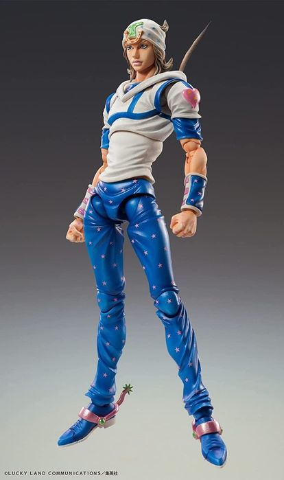 Figurina Johnny Joestar Super Action Statue NOU NEDESFACUT din Japonia