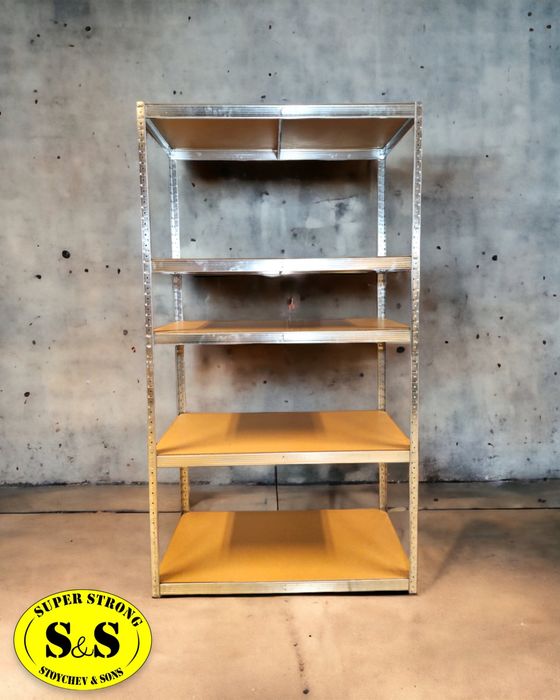 Метален стелаж Super Strong 180/100/40см галванизиран 72.99 лв