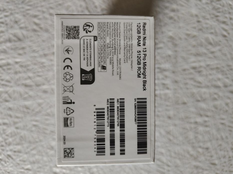 Redmi Note 13 pro/ 512 GB / 12 GB RAM/ impecabil