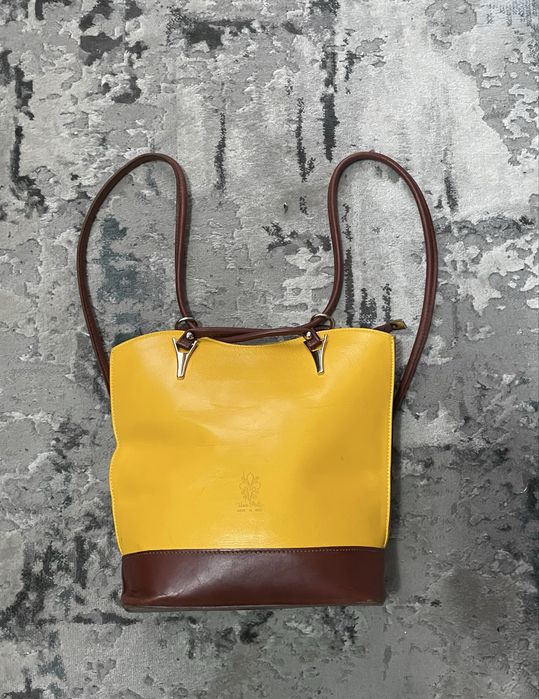 Geanta/rucsac din piele naturala Vera Pelle made in italy