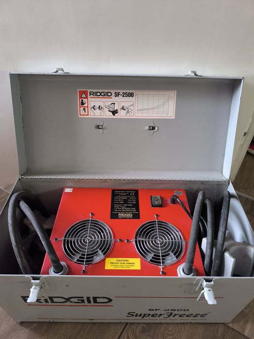 Уред за замразяване на тръбопроводи RIDGID SF-2500, 505W