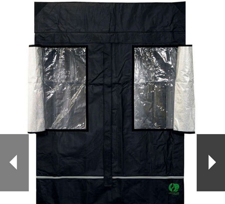 Grow Box Оранжерия за вкъщи 145x145x200 Homebox Homelab - палатка за о